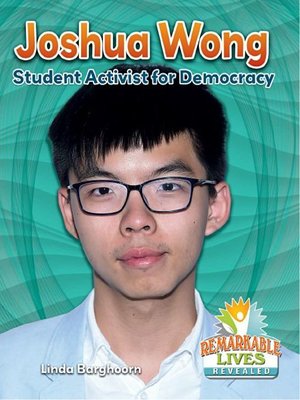 cover image of Joshua Wong: Student Activist for Democracy